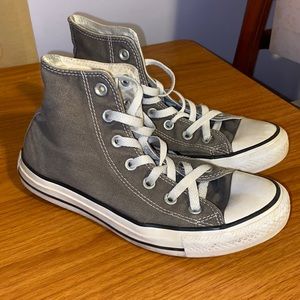 Women’s Gray High Top Converse Chuck Taylor All Star